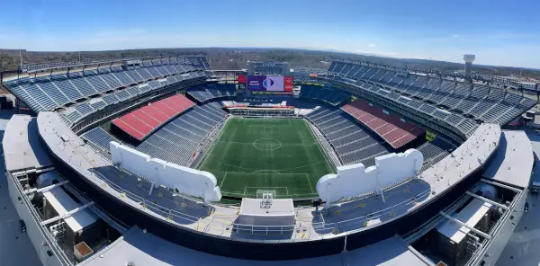 Gillette Stadium in Boston, a 2026 world Cup venue.