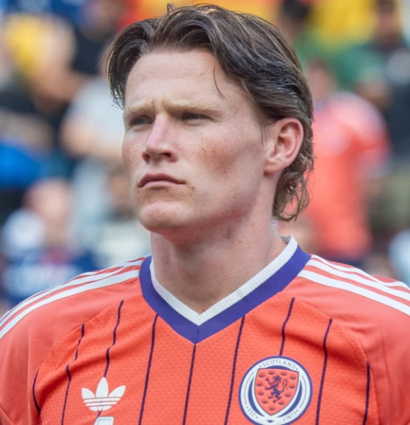 Scott McTominay Scotland v Bolivia pre-kick-off line up