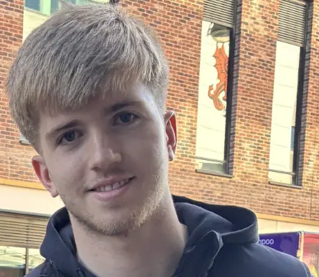 Josh Feeney smiling, dressed casually 2026.