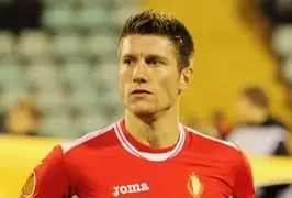 Sébastien Pocognoli with Standard Liege. 4 February 2015.
