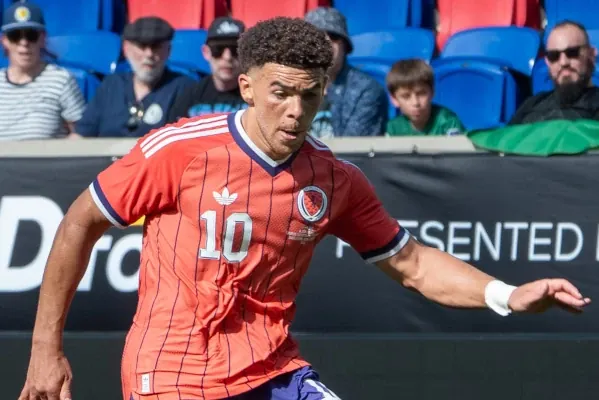 Ché Adams for Scotland v Bolivia, 12 06 2026.