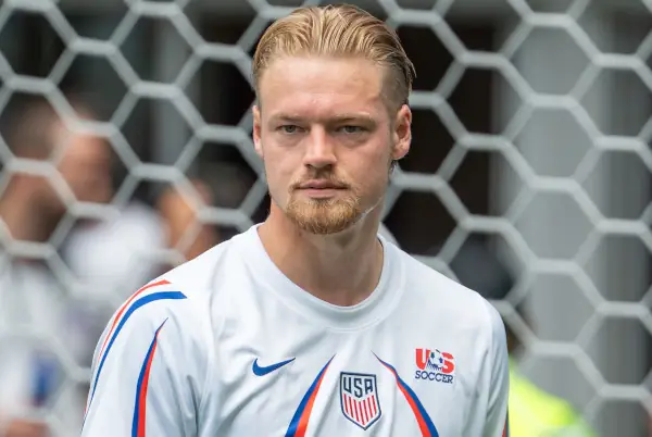 Scotland eligible players. Chris Brady with the USMNT
