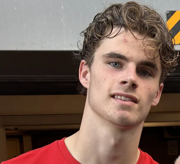 Gray family dynasty. Harry Gray, Rotherham United, post match v Leyton Orient at Brisbane Road