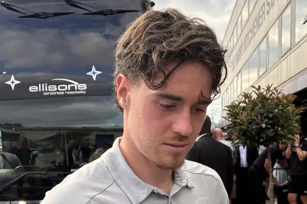 Scotland eligible players. Hayden Hackney outside after the Millwall and Middlesbrough match.