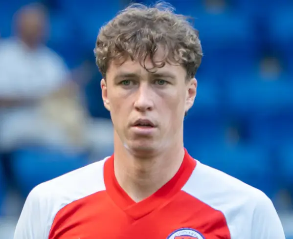 Jack Hendry Scotland v Bolivia during warm up.