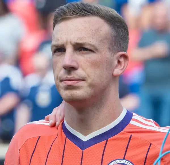 Lewis Ferguson Scotland v Bolivia pre-kick-off line up